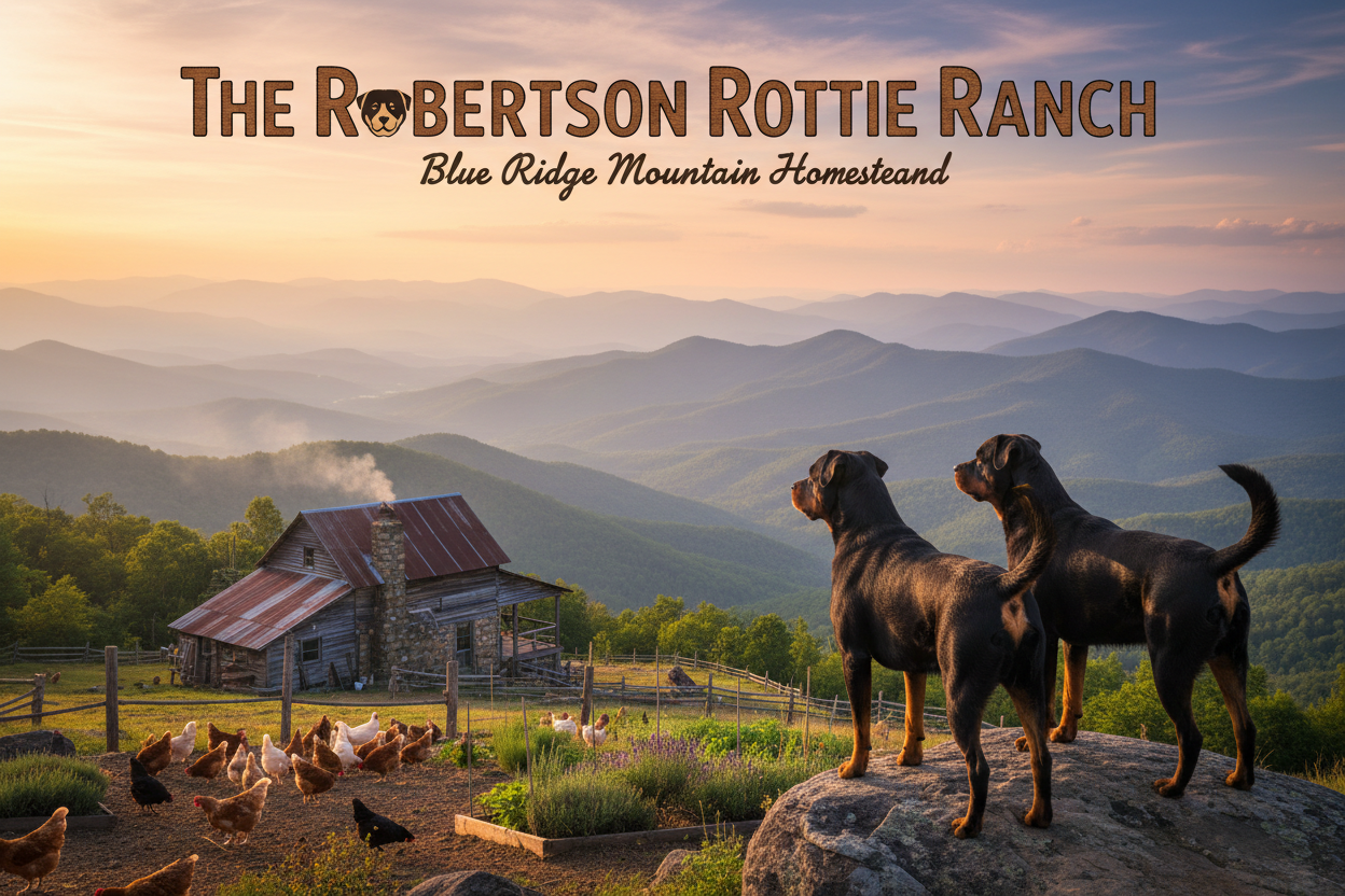 Robertson Rottie Ranch Hero - Blue Ridge